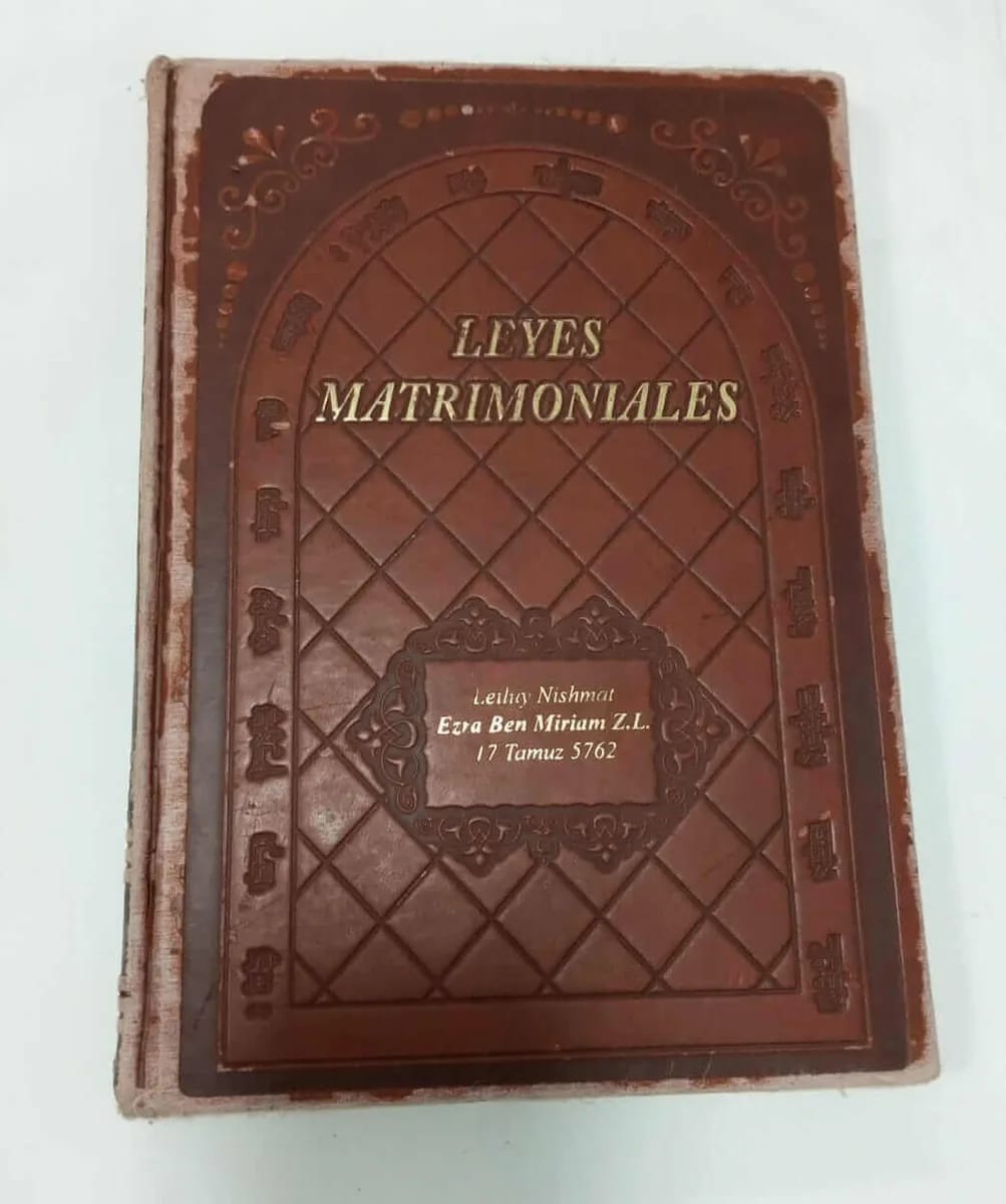 Leyes Matrimoniales – Rabino Rafael Abraham Cohen Soae (Usado) - Judaica Breslov Colombia
