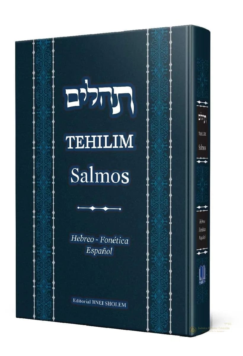 Tehilim Hebreo, Español y Fonética con Explicaciones - Judaica Breslov Colombia